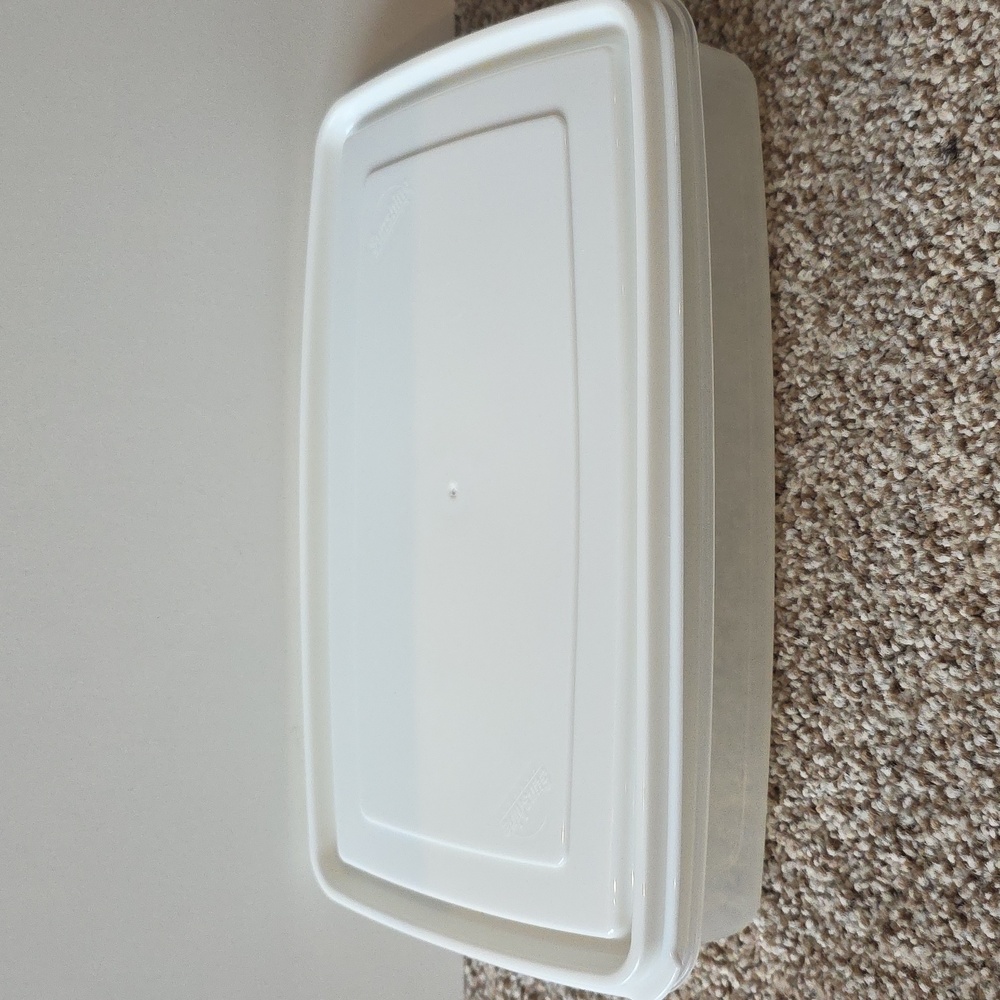 Stackable Food Storage Containers - White - Picture 6 of 11